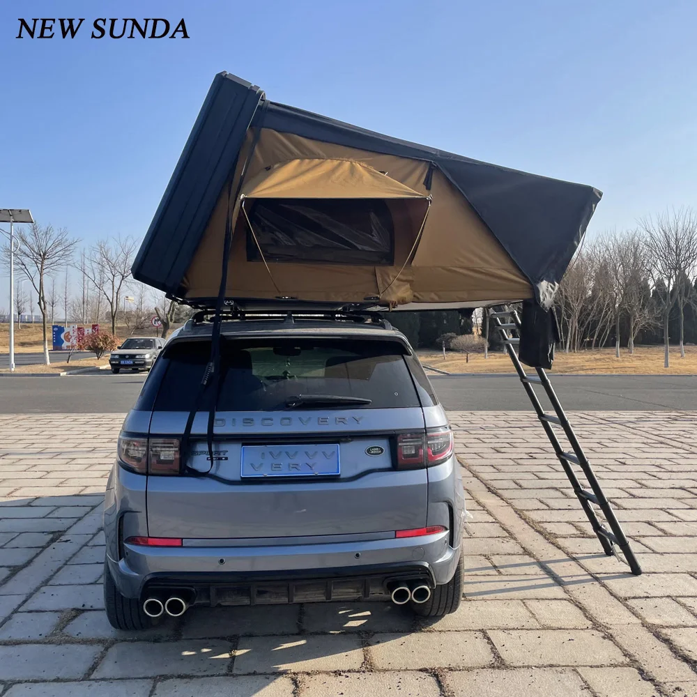 Wholesale Nice Price Pop up New Design Camping Rooftop Tent for Offroad Car Aluminium Hard Shell Roof Top Tent
Wholesale Nice Price Pop up New Design Camping Rooftop Tent for Offroad Car Aluminium Hard Shell Roof Top Tent