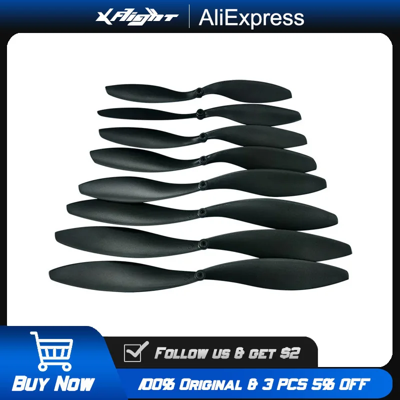 XFLIGHT 10Pcs RC Airplane Propellers 8043/8060/9047/1047/1147/1180/1280/1365/1410/1510/1575 Blades Electric Motor DIY
XFLIGHT 10Pcs RC Airplane Propellers 8043/8060/9047/1047/1147/1180/1280/1365/1410/1510/1575 Blades Electric Motor DIY