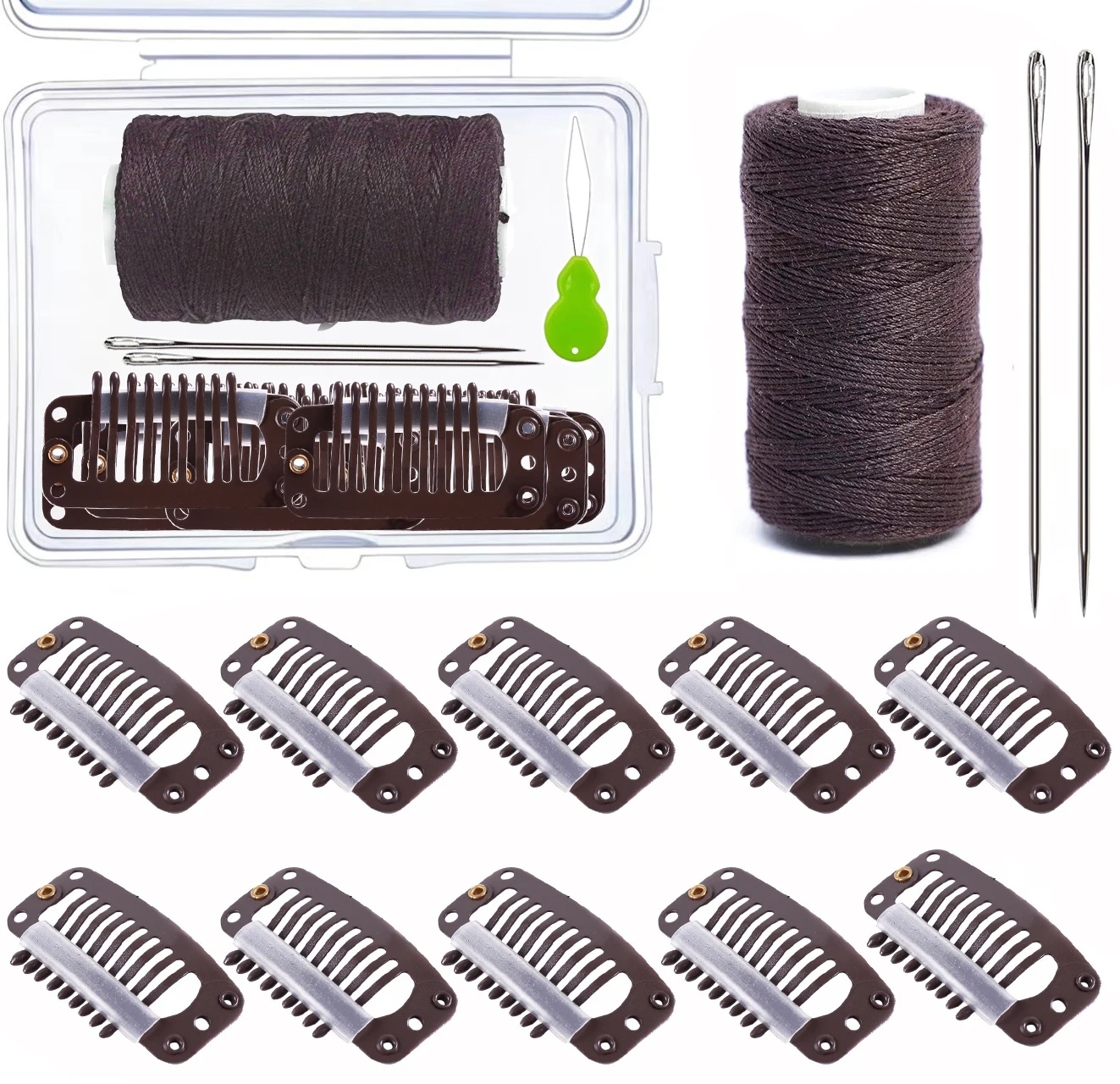 14 Pcs 9-teeth Beige/Brown/Black Hair Extension Clips Hair Extension Wigs Snap Clips Comb Small Snap Wig Accessories Clips
14 Pcs 9-teeth Beige/Brown/Black Hair Extension Clips Hair Extension Wigs Snap Clips Comb Small Snap Wig Accessories Clips