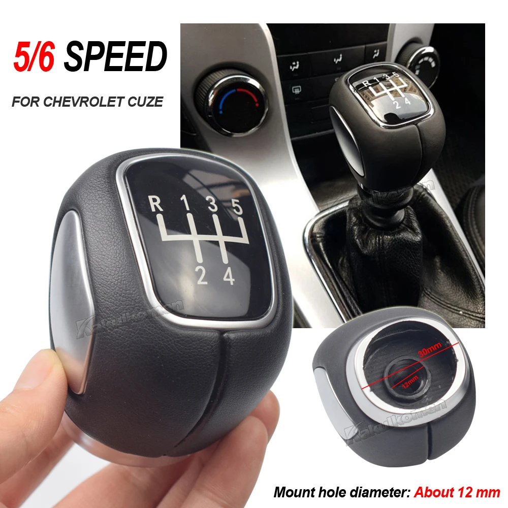 For Chevrolet Chevy Cruze 2009-2015 Car 5/6 Speed Manual Transmission Gear Shift Knob Lever HeadBall For Mitsubishi Outlander
For Chevrolet Chevy Cruze 2009-2015 Car 5/6 Speed Manual Transmission Gear Shift Knob Lever HeadBall For Mitsubishi Outlander