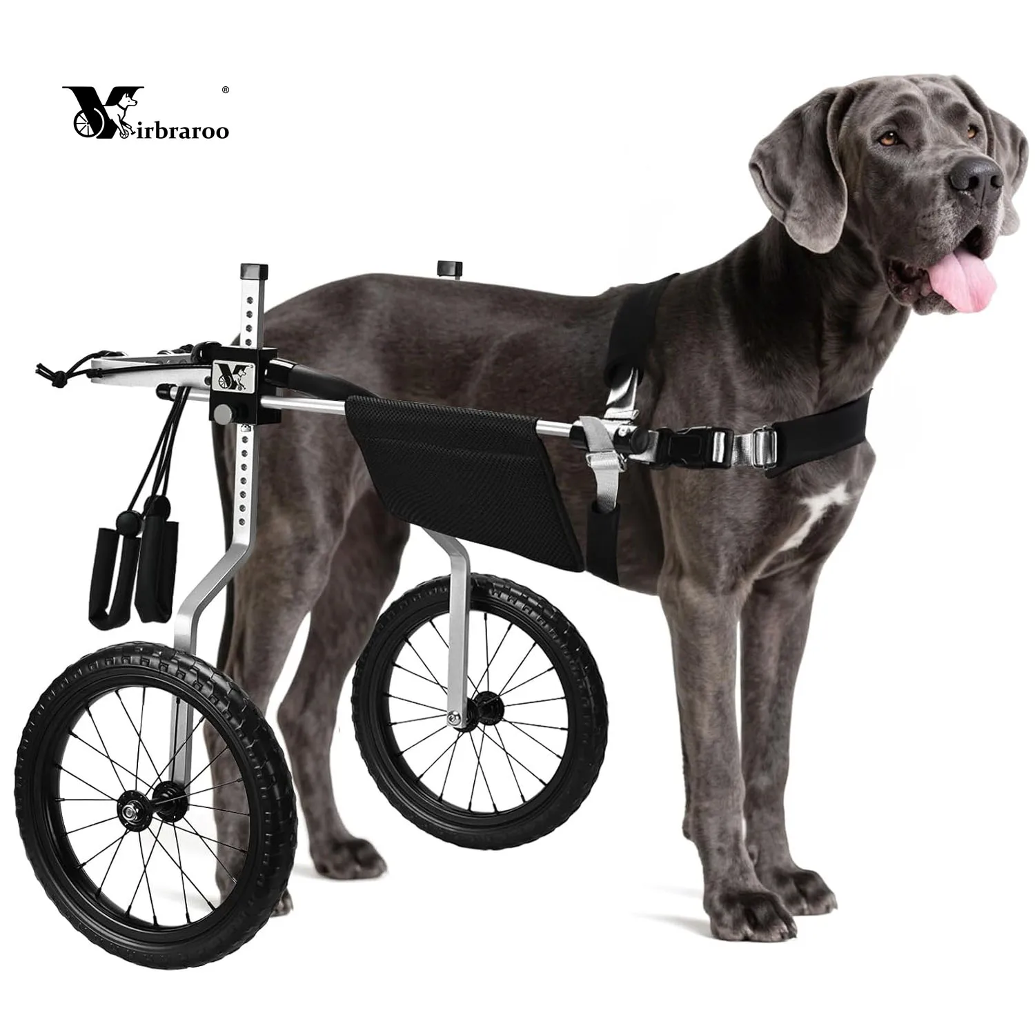 All-Terrain Dog Wheelchair For Back Legs For Medium To Large Dogslightweight & Adjustable Easy To Assemble Mobility Aid
All-Terrain Dog Wheelchair For Back Legs For Medium To Large Dogslightweight & Adjustable Easy To Assemble Mobility Aid