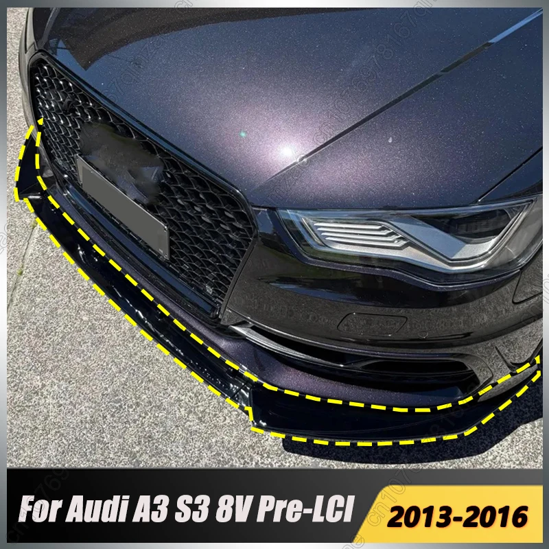 Передний бампер, нижний сплиттер, диффузор, спойлер, комплекты кузова, тюнинг для Audi S3/A3 S-Line 8V Pre-LCI 2013-2016, комплекты отделки губ Canard
Передний бампер, нижний сплиттер, диффузор, спойлер, комплекты кузова, тюнинг для Audi S3/A3 S-Line 8V Pre-LCI 2013-2016, комплекты отделки губ Canard
