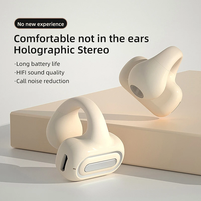 The New Air7 Ear Clip Bluetooth Headset High-power Single-ear Wireless Gaming Headset The Ear Concept Bone Conduction
The New Air7 Ear Clip Bluetooth Headset High-power Single-ear Wireless Gaming Headset The Ear Concept Bone Conduction