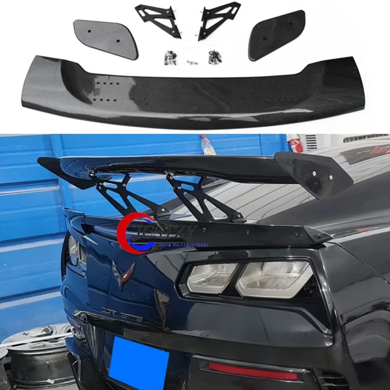 For 2014-2023 Chevrolet Corvette C7 C8 Z06 Trunk Spoiler GT Style High Quality Real Carbon Fiber Spoiler Trunk Boot Wing Spoiler
For 2014-2023 Chevrolet Corvette C7 C8 Z06 Trunk Spoiler GT Style High Quality Real Carbon Fiber Spoiler Trunk Boot Wing Spoiler