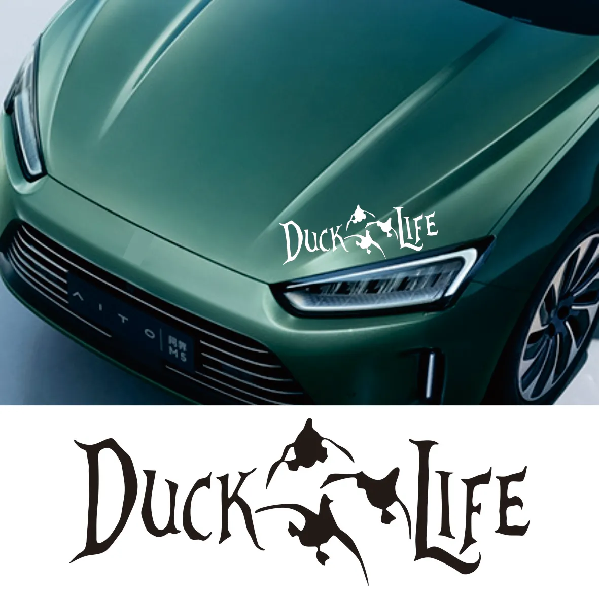 Mult-size large Duck life hunting sticker decal gun rifle truck bow car hunt hunter lake vinyl car decal sticker #156
Mult-size large Duck life hunting sticker decal gun rifle truck bow car hunt hunter lake vinyl car decal sticker #156