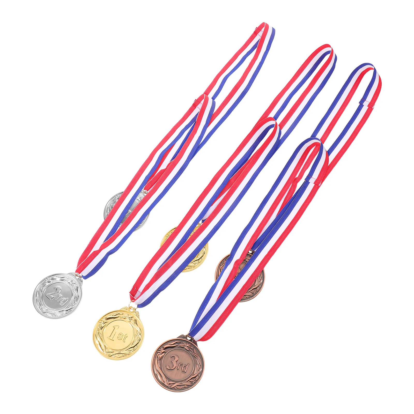 6Pcs Sport Event Medal Set Gold Silver Bronze Premium Awards for Competition Recognition Soccer Volleyball Karate Game Prizes
6Pcs Sport Event Medal Set Gold Silver Bronze Premium Awards for Competition Recognition Soccer Volleyball Karate Game Prizes