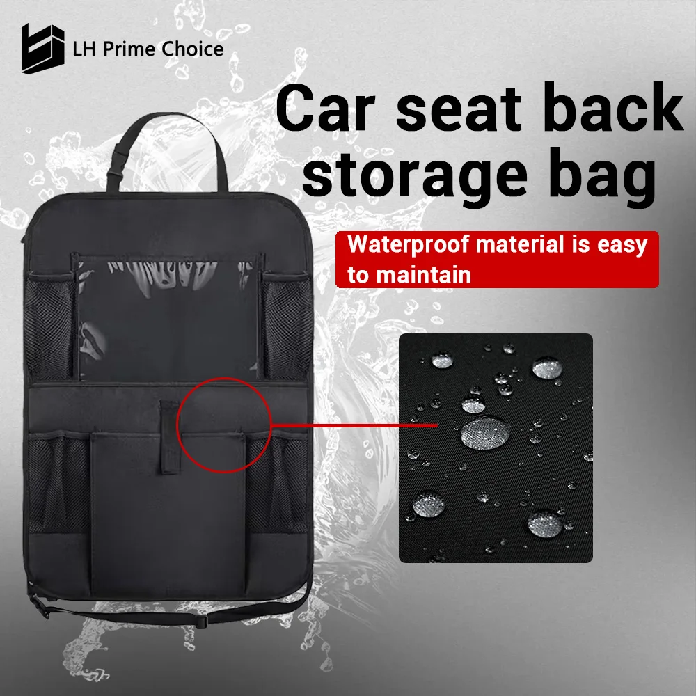 Car seat back storage bag Oxford fabric multifunctional large capacity storage car storage bag car accessories
Car seat back storage bag Oxford fabric multifunctional large capacity storage car storage bag car accessories
