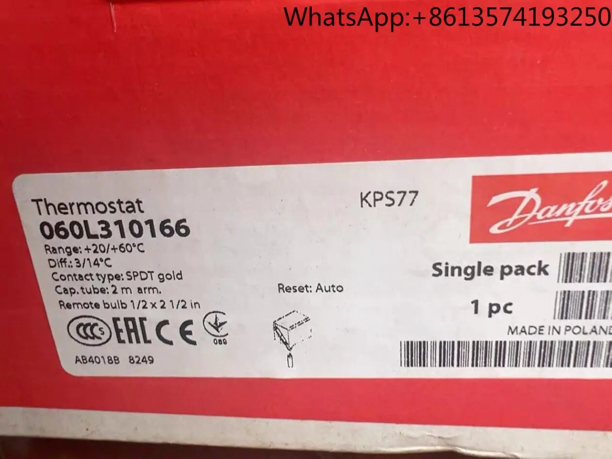 Model 060L310166 New Danfoss KPS77in stock
Model 060L310166 New Danfoss KPS77in stock