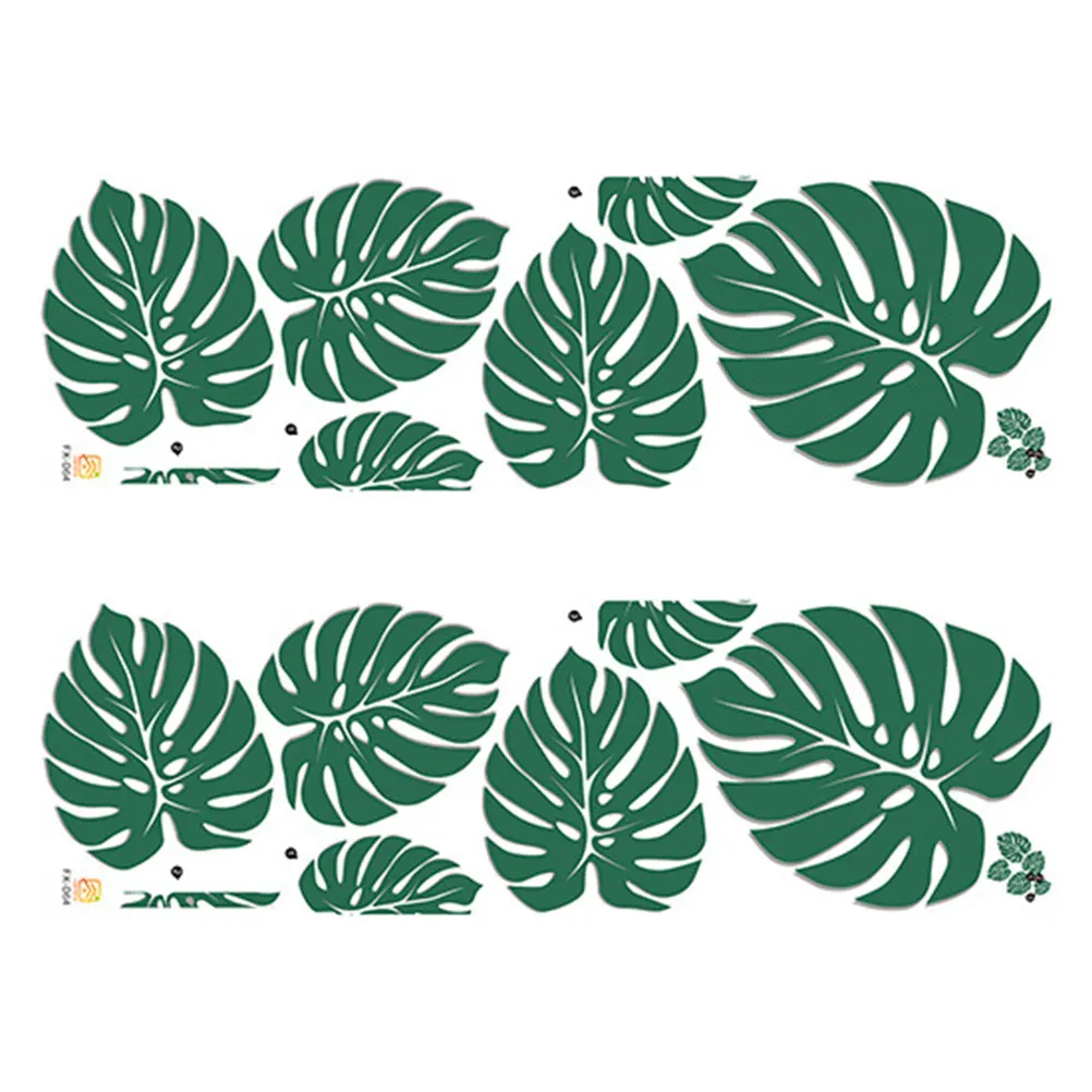 2 Sheets PVC Wall Stickers Self Adhesive Leaf Green Home Decor Bedroom Room Plant Pattern Durability Clear Printing
2 Sheets PVC Wall Stickers Self Adhesive Leaf Green Home Decor Bedroom Room Plant Pattern Durability Clear Printing