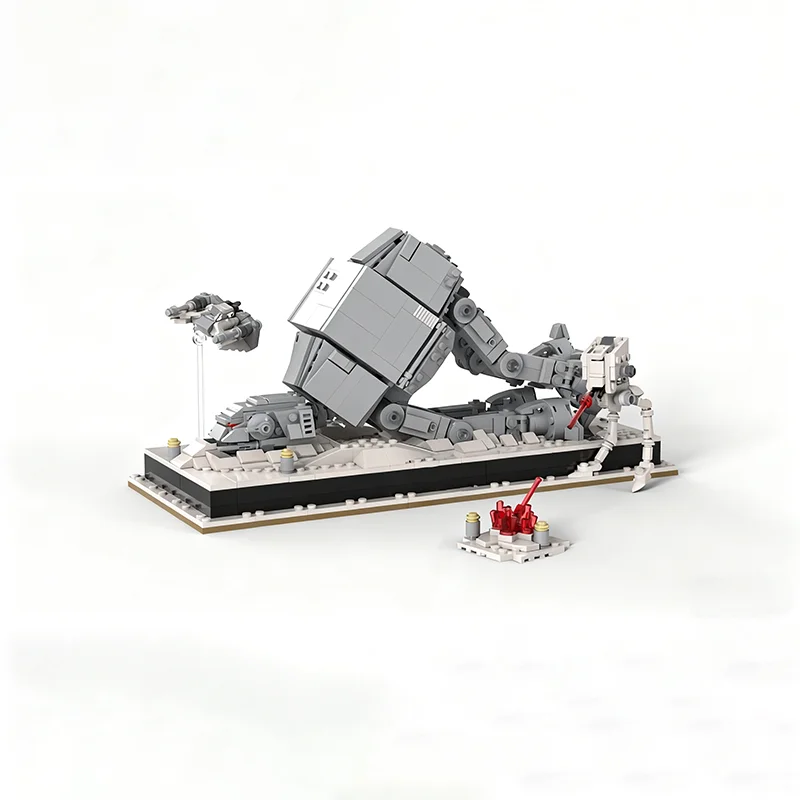 NEW 1194PCS MOC Space Battle Micro Diorama Fallen At Model DIY Creative Assembly Building Blocks Display Birthday Gift Blocks
NEW 1194PCS MOC Space Battle Micro Diorama Fallen At Model DIY Creative Assembly Building Blocks Display Birthday Gift Blocks