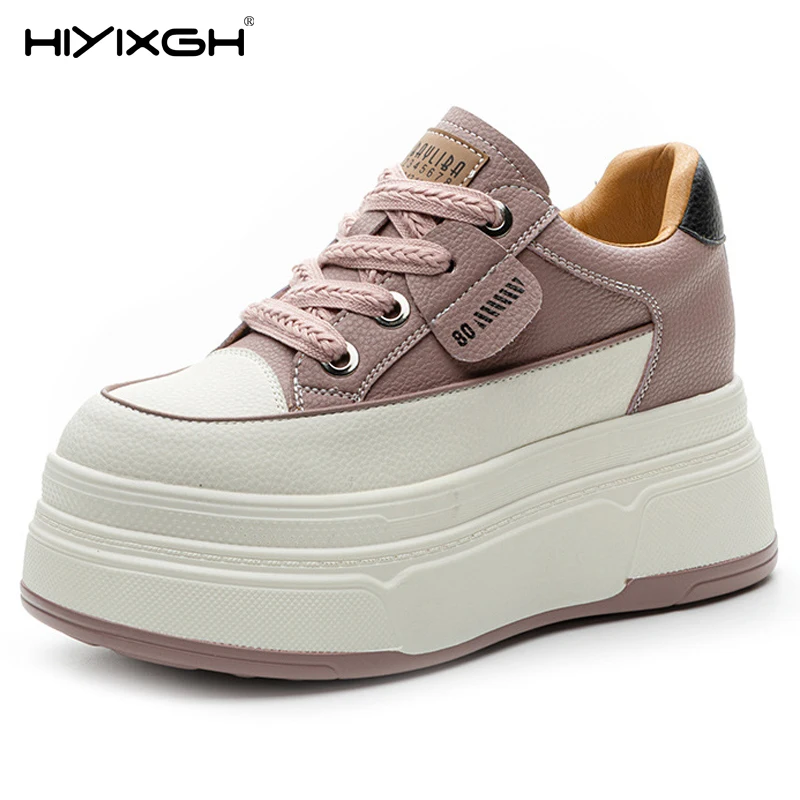 9cm Cow Suede Genuine Leather Women Vulcanized Shoes Platform Wedge Skate Boarding High Brand Heels Casual Summer Shoes
9cm Cow Suede Genuine Leather Women Vulcanized Shoes Platform Wedge Skate Boarding High Brand Heels Casual Summer Shoes