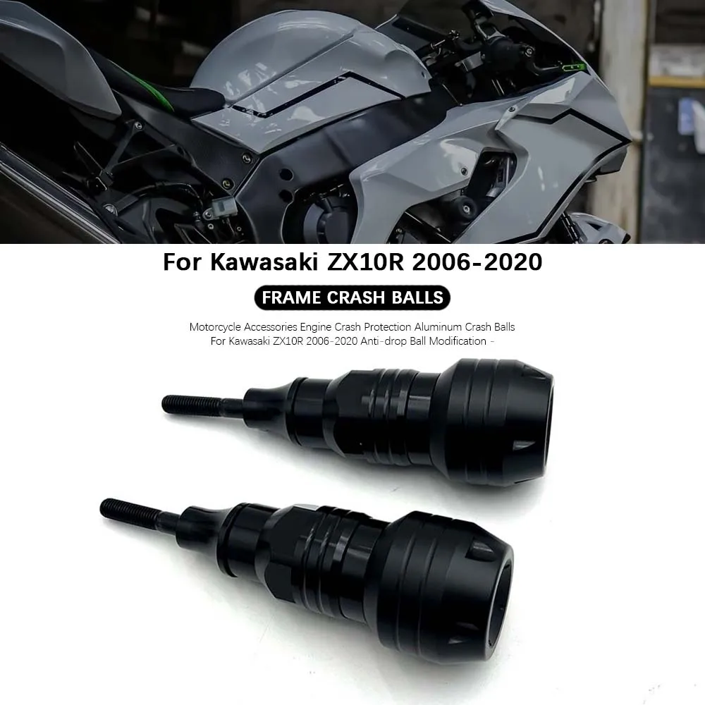 Motorcycle Anti-drop Ball Modification For Kawasaki ZX10R 2006-2020 Accessories Engine Crash Protection Aluminum Crash Balls
Motorcycle Anti-drop Ball Modification For Kawasaki ZX10R 2006-2020 Accessories Engine Crash Protection Aluminum Crash Balls
