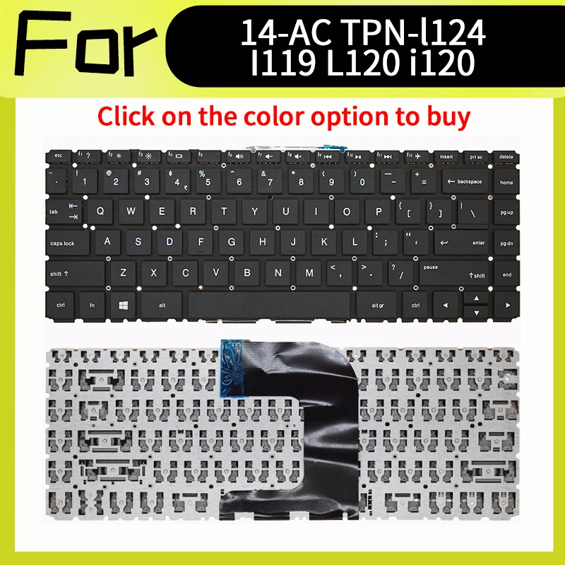 New Keyboard For Pavilion 14-AC 14-AD 14-AF 14-AN 14-AM 14-AQ 14-DF TPN-I119 I120 I122 I240 I124 L119 L120 246 G4 240 G4
New Keyboard For Pavilion 14-AC 14-AD 14-AF 14-AN 14-AM 14-AQ 14-DF TPN-I119 I120 I122 I240 I124 L119 L120 246 G4 240 G4