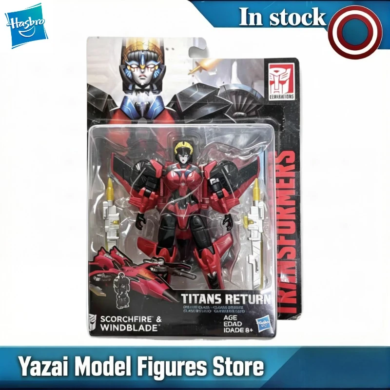 Original Hasbro Transformers SCORCHFIRE WINDBLADE Action Figure Model
Original Hasbro Transformers SCORCHFIRE WINDBLADE Action Figure Model