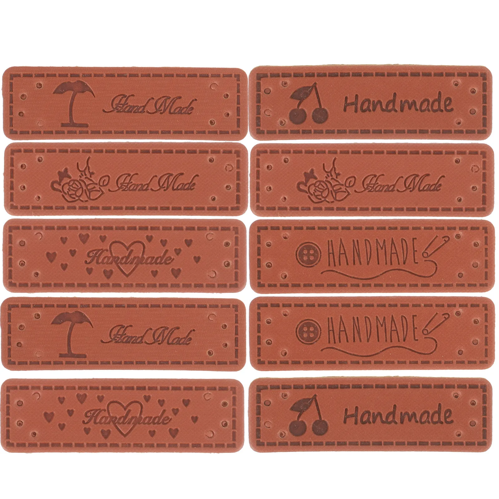 50Pcs Premium Handmade Cartoon Labels Sew on Fabric Tags for DIY Clothes Knitting Crochet Projects Custom Clothing Tags
50Pcs Premium Handmade Cartoon Labels Sew on Fabric Tags for DIY Clothes Knitting Crochet Projects Custom Clothing Tags