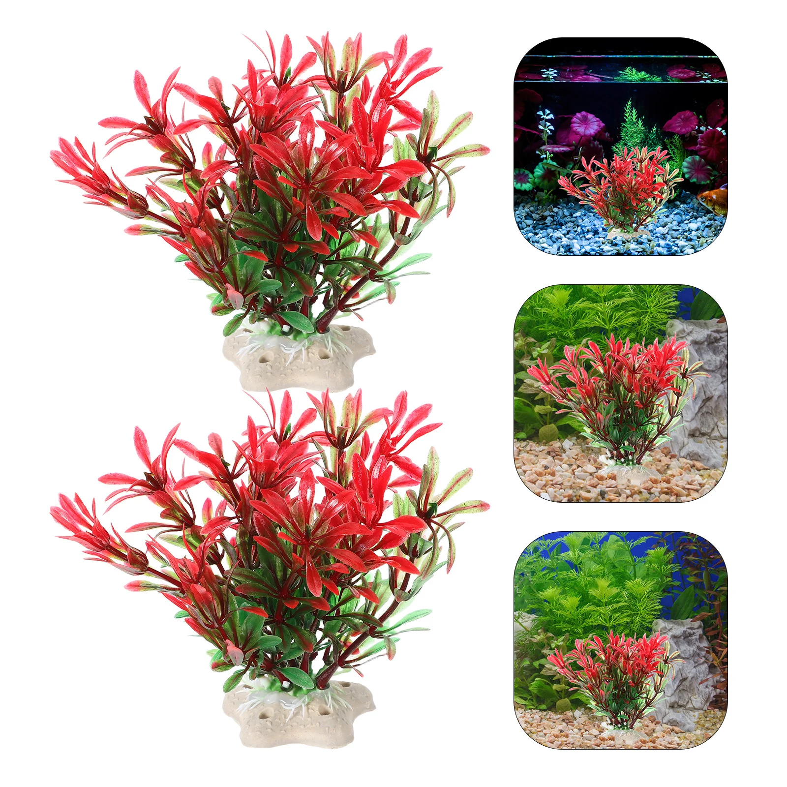 6Pcs Artificial Aquarium Plants Lifelike Design Fish Tank Greenery Decor Safe for Fish and Reptile Tanks Plastic Water Plants
6Pcs Artificial Aquarium Plants Lifelike Design Fish Tank Greenery Decor Safe for Fish and Reptile Tanks Plastic Water Plants