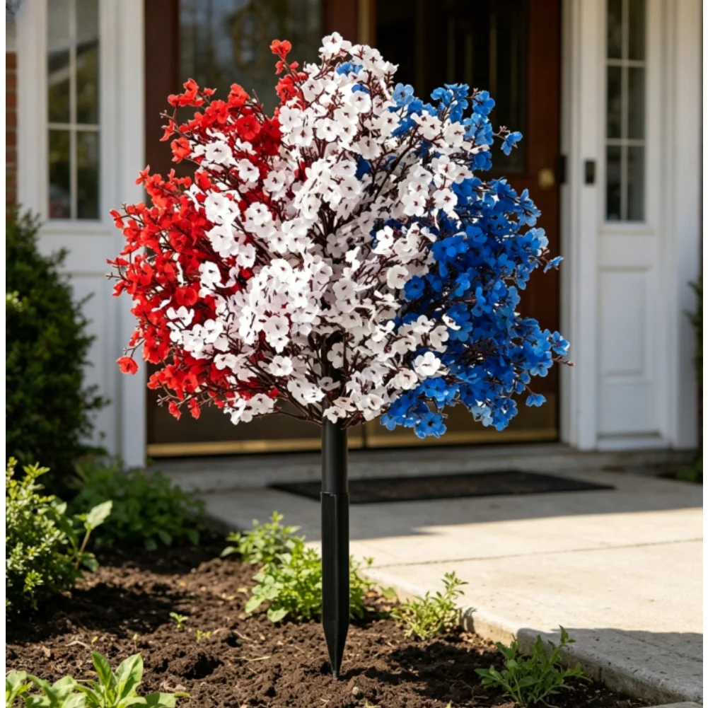For Wedding Outdoor Party Artificial Flower Decor for Independence Day Home Garden Red White Blue Silk Plastic 35x51cm
For Wedding Outdoor Party Artificial Flower Decor for Independence Day Home Garden Red White Blue Silk Plastic 35x51cm
