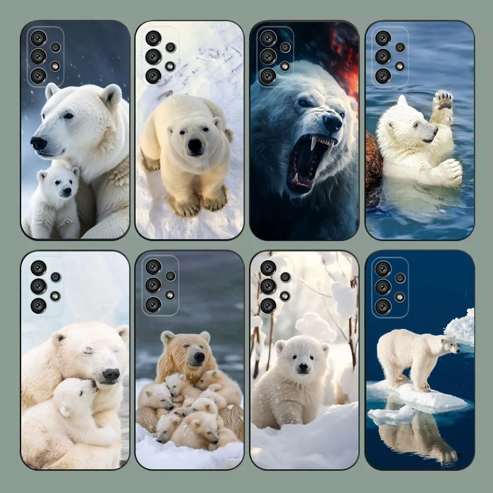 Cute Polar Bear Phone Case For Samsung Galaxy A20,A21s,A22,A31,A32,A52,A53,A72,73,A80,A91 Soft Black Cover
Cute Polar Bear Phone Case For Samsung Galaxy A20,A21s,A22,A31,A32,A52,A53,A72,73,A80,A91 Soft Black Cover