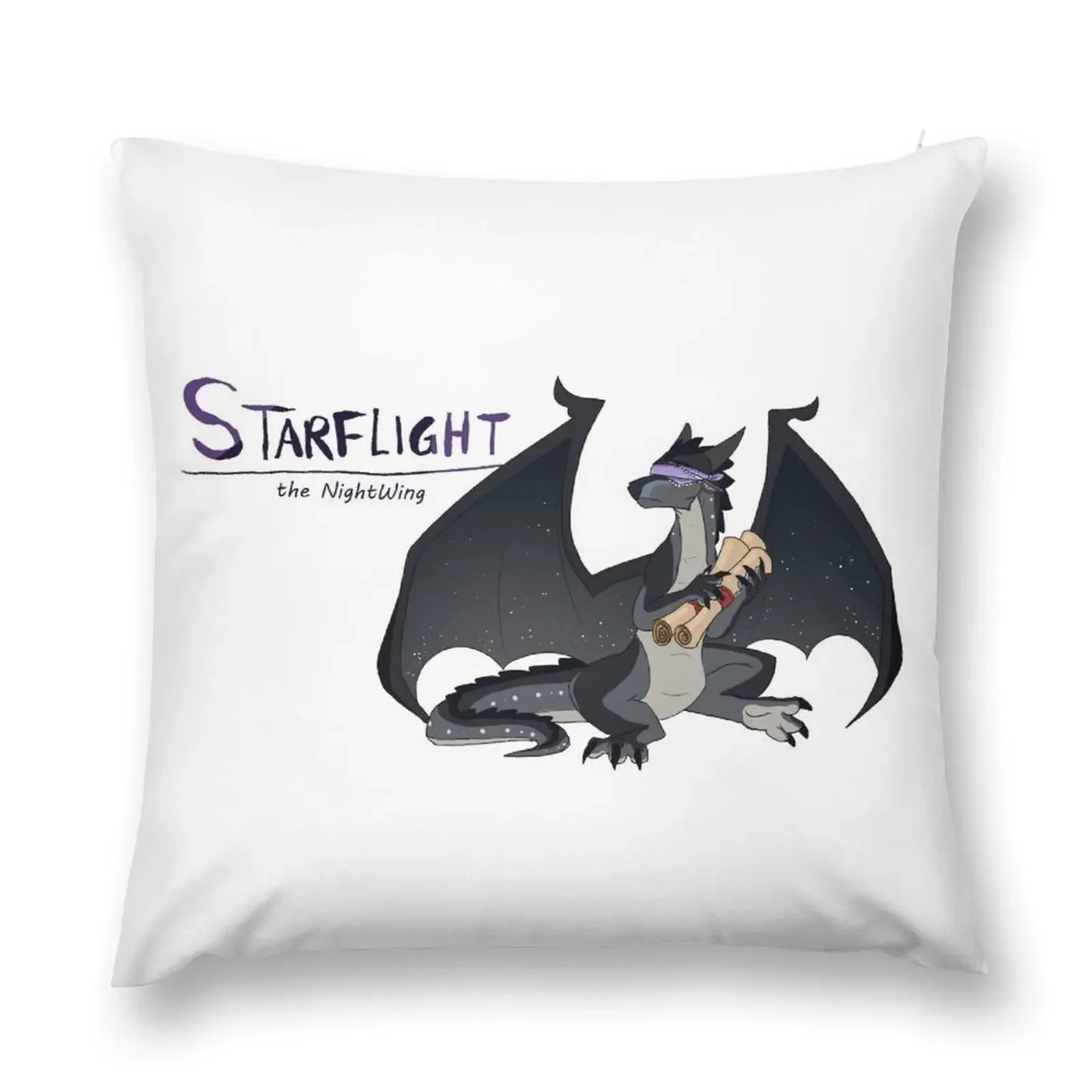 Starflight the NightWing - Wings of Fire Throw Pillow Sofa Pillow Cover Decorative Sofa Cushion pillow
Starflight the NightWing - Wings of Fire Throw Pillow Sofa Pillow Cover Decorative Sofa Cushion pillow