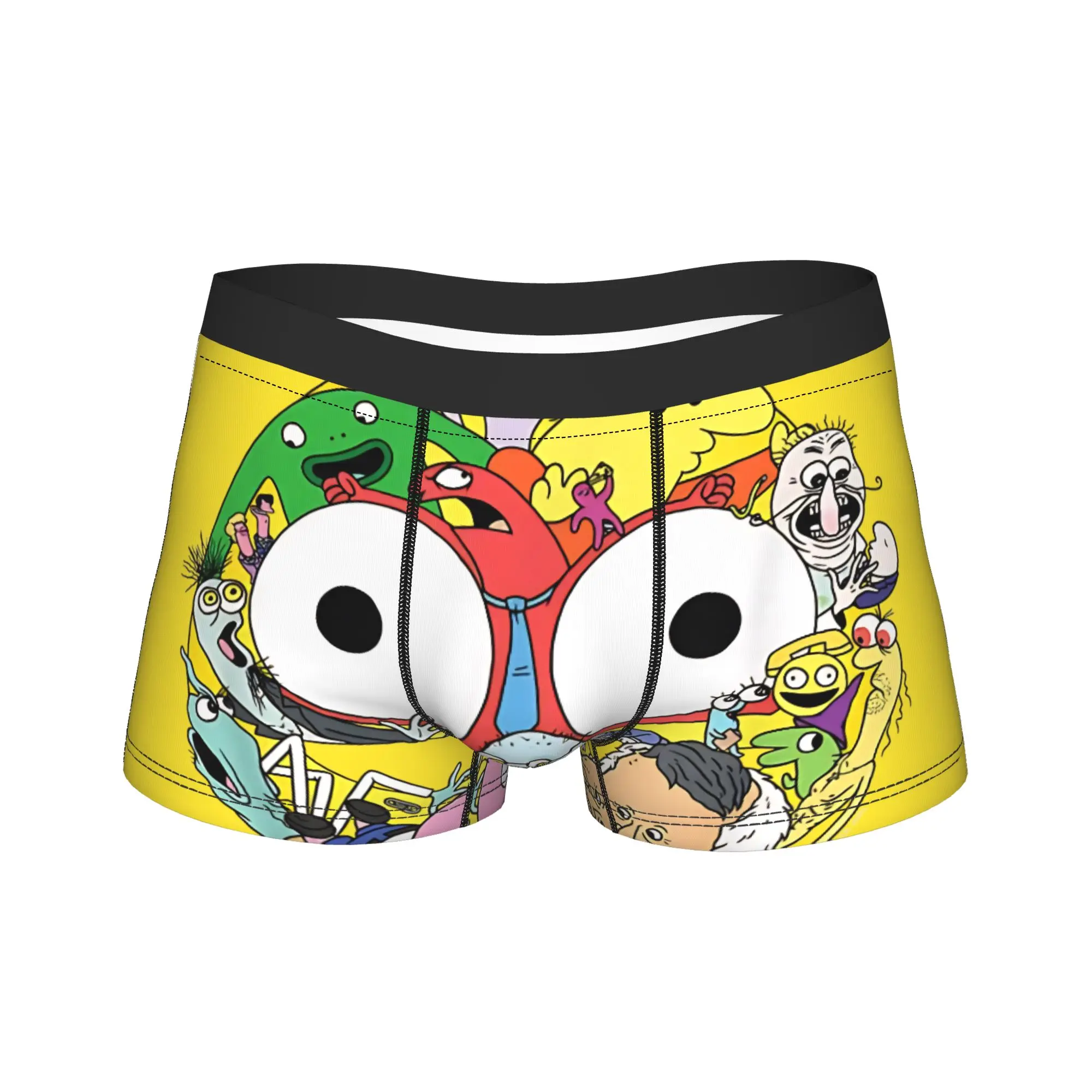 Мужское нижнее белье с логотипом улыбающихся друзей, коллаж с героями мультфильмов, трусы-боксеры, шорты, мягкие трусы для мужчин, большие размеры
Мужское нижнее белье с логотипом улыбающихся друзей, коллаж с героями мультфильмов, трусы-боксеры, шорты, мягкие трусы для мужчин, большие размеры