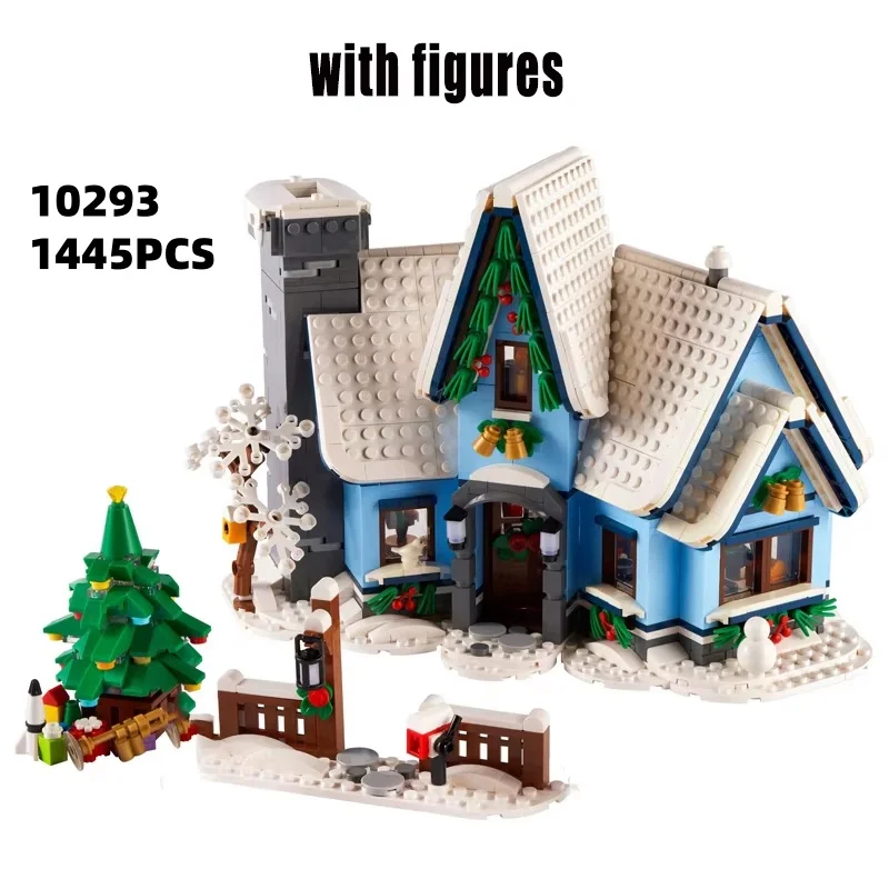 Winter Village 10293 Santa Claus Arrives For Christmas Model Holiday Gift 1445PCS Brick Children Educational Toy
Winter Village 10293 Santa Claus Arrives For Christmas Model Holiday Gift 1445PCS Brick Children Educational Toy