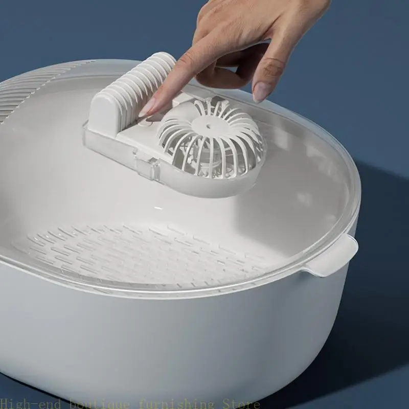 L9NB Large Capacity Defrosting Tray with Drip Basket & Transparent Cover for Steak
L9NB Large Capacity Defrosting Tray with Drip Basket & Transparent Cover for Steak
