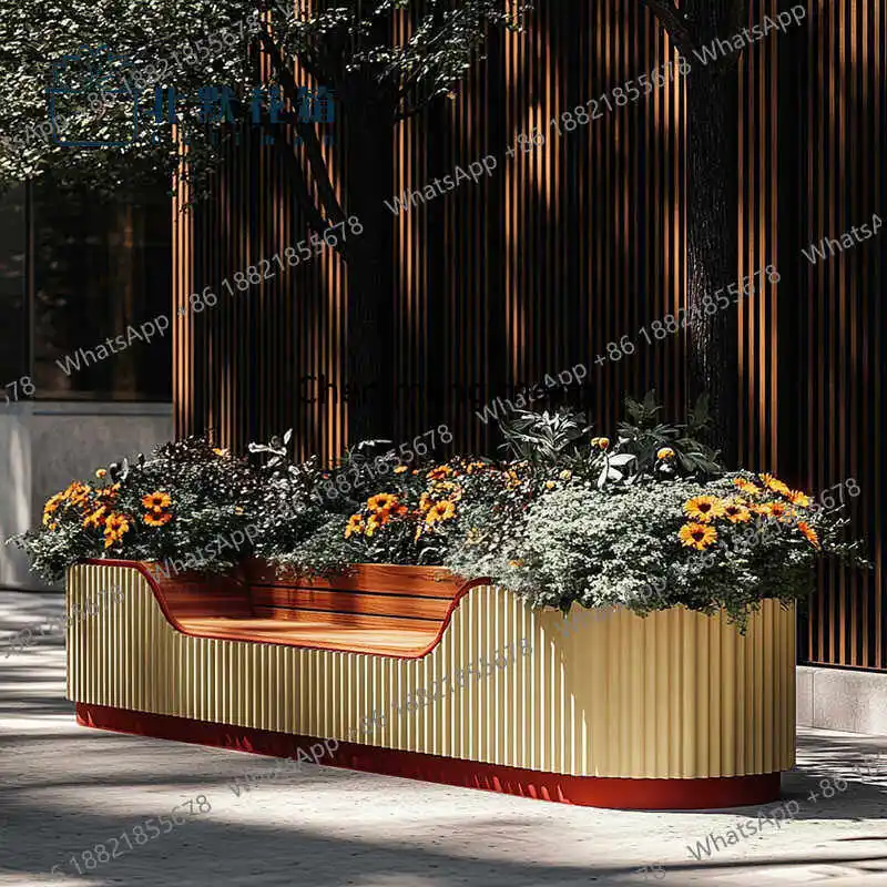 American Style Minimalist Iron Flower Rack Partition Fence Living Room Courtyard Villa Restaurant Planter Bench Combination
American Style Minimalist Iron Flower Rack Partition Fence Living Room Courtyard Villa Restaurant Planter Bench Combination