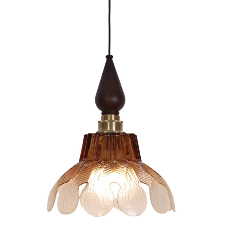Tiffany Amber Petal Glass Lampshade Pendant Lights Vintage Wooden Bedside Hanging Lamp Restaurant Bedroom Living Room Chandelier
Tiffany Amber Petal Glass Lampshade Pendant Lights Vintage Wooden Bedside Hanging Lamp Restaurant Bedroom Living Room Chandelier
