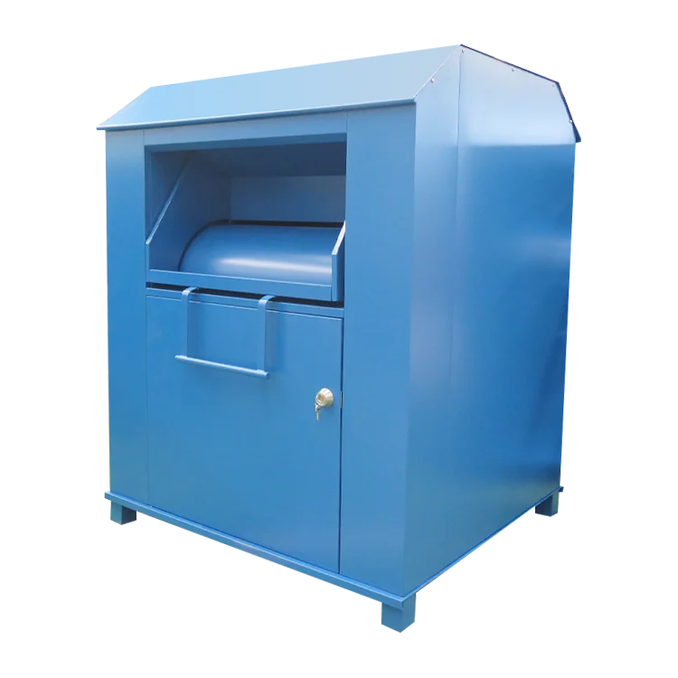 For Outdoor Heavy Metal Clothing Donation Bin Big Size Anti-microbial Standing Storage Bucket for Recycle Clothes
For Outdoor Heavy Metal Clothing Donation Bin Big Size Anti-microbial Standing Storage Bucket for Recycle Clothes