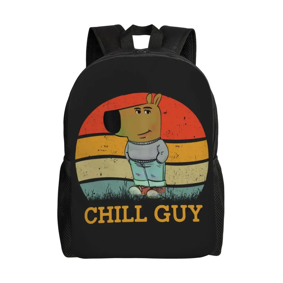 Custom Funny Meme Just A Chill Guy Dog Laptop Backpack Men Women Basic Bookbag for School College Student Bags
Custom Funny Meme Just A Chill Guy Dog Laptop Backpack Men Women Basic Bookbag for School College Student Bags
