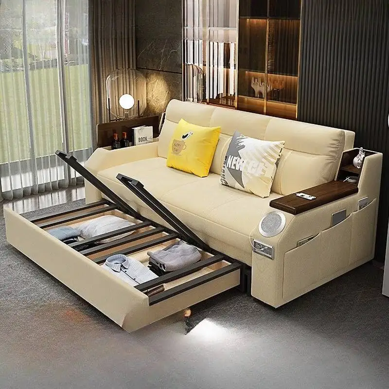Exterior Aesthetic Living Room Sofas Foldable Multifunctional Sponge Loveseat Sofas Convertible Modern Woonkamerkasten Furniture
Exterior Aesthetic Living Room Sofas Foldable Multifunctional Sponge Loveseat Sofas Convertible Modern Woonkamerkasten Furniture