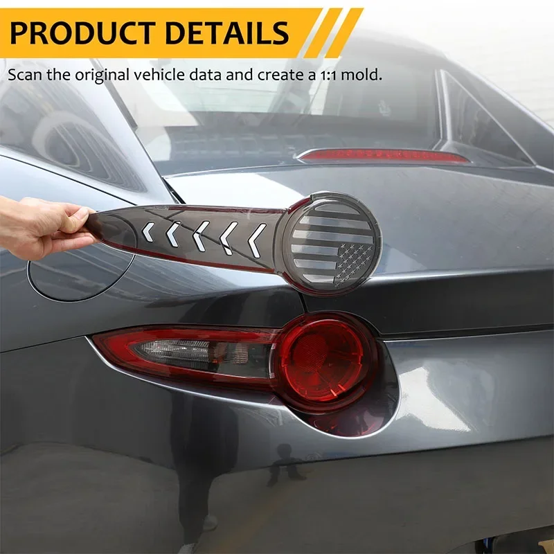For Mazda MX-5 2016-2024 ABS Blackened Car Taillight Turn Signal Frame Cover Trim Sticker Car Accessories
For Mazda MX-5 2016-2024 ABS Blackened Car Taillight Turn Signal Frame Cover Trim Sticker Car Accessories