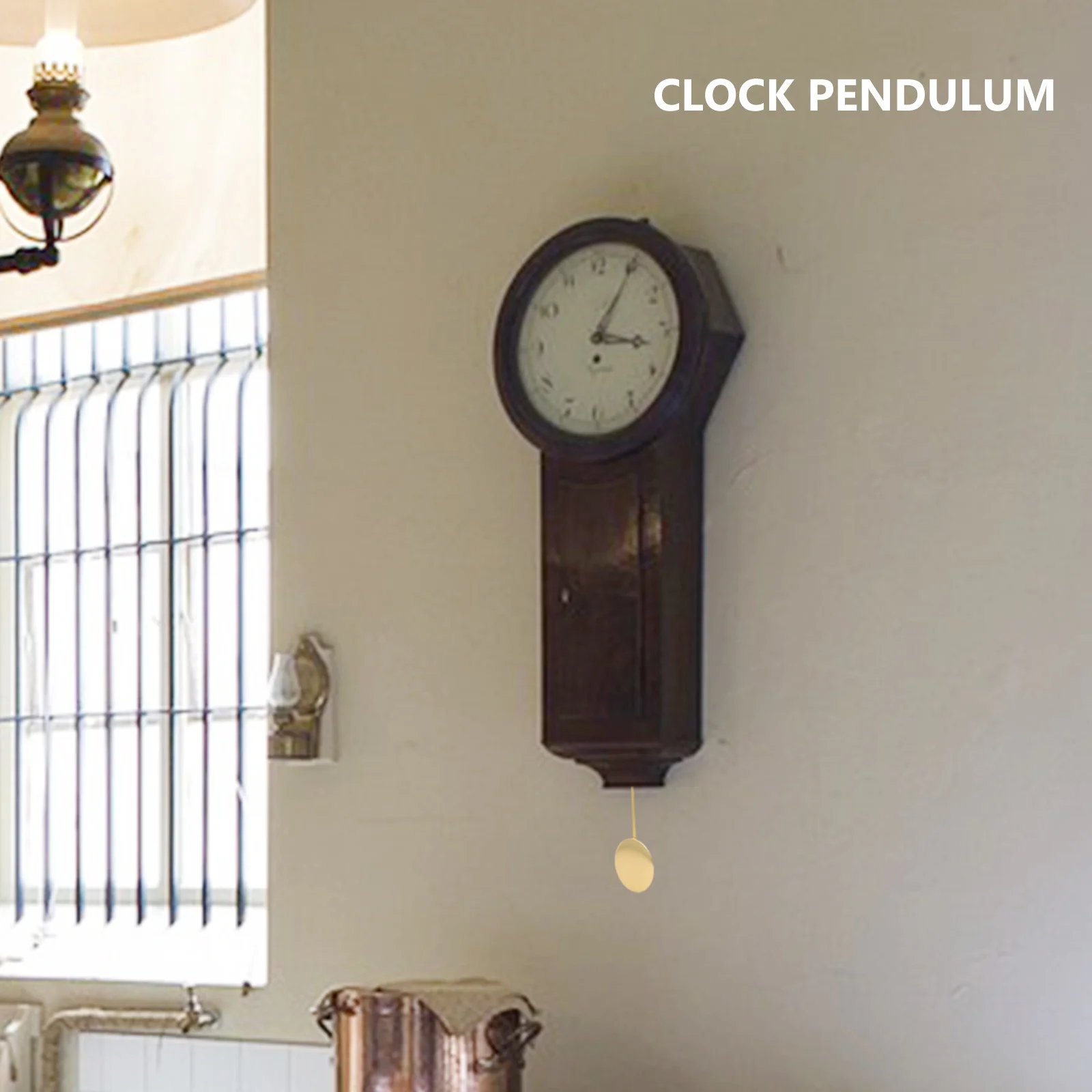 Metal Clock Pendulum Replacement Exquisite Fine Workmanship Wall Clock Parts Durable Movement Supplies Metal Pendulum Parts
Metal Clock Pendulum Replacement Exquisite Fine Workmanship Wall Clock Parts Durable Movement Supplies Metal Pendulum Parts