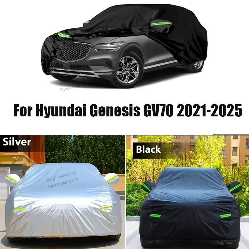 Waterproof Car Cover Custom Fit for Hyundai Genesis GV70 2021-2025 All Weather Snow Rain Dust Hail Protection
Waterproof Car Cover Custom Fit for Hyundai Genesis GV70 2021-2025 All Weather Snow Rain Dust Hail Protection