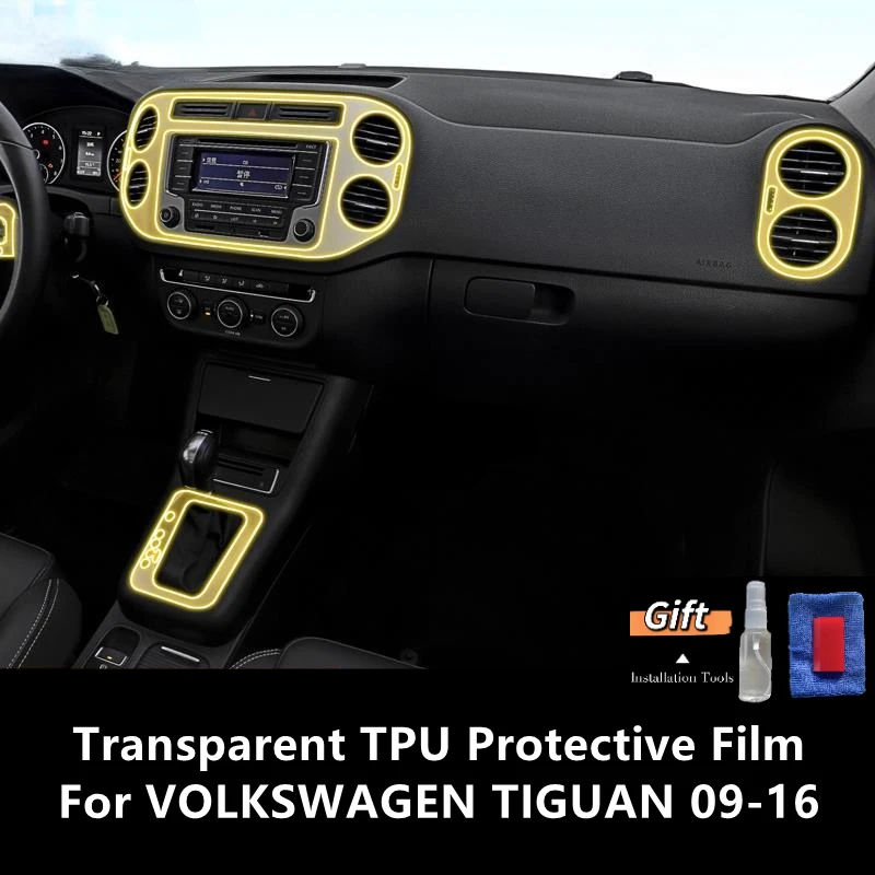 For VOLKSWAGEN TIGUAN 09-16 Car Interior Center Console Transparent TPU Protective Film Anti-scratch Repair Film Accessories 
For VOLKSWAGEN TIGUAN 09-16 Car Interior Center Console Transparent TPU Protective Film Anti-scratch Repair Film Accessories