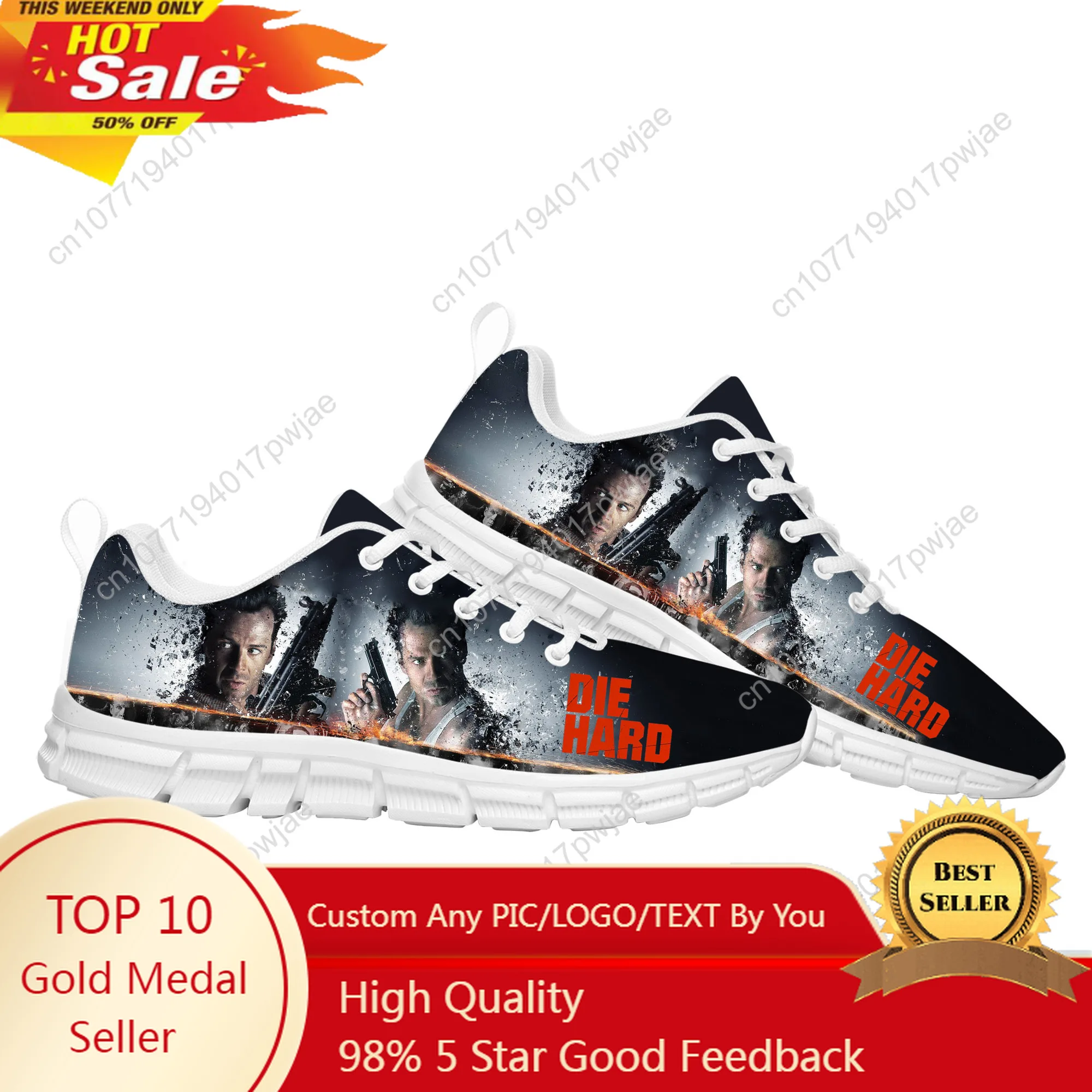Die Hard Movie Sports Shoes John McClane Mens Womens Children Sneakers Lightweight Casual Hiking Sneaker Custom Built Shoes
Die Hard Movie Sports Shoes John McClane Mens Womens Children Sneakers Lightweight Casual Hiking Sneaker Custom Built Shoes