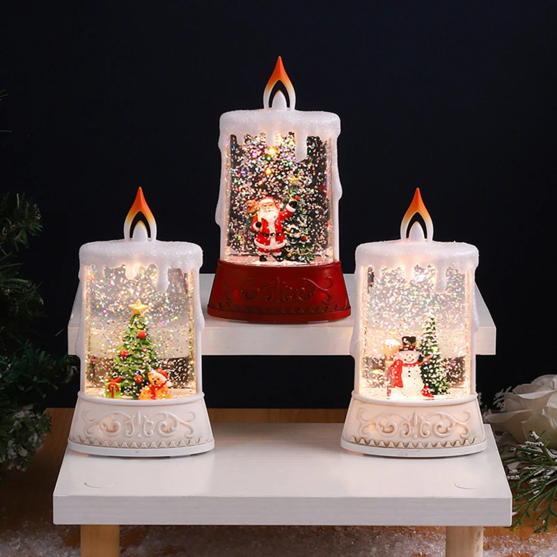 Christmas Flameless Candle Water Glittering Light-Up Candle Christmas Snow Globe Candle Party Decor Christmas Holiday
Christmas Flameless Candle Water Glittering Light-Up Candle Christmas Snow Globe Candle Party Decor Christmas Holiday