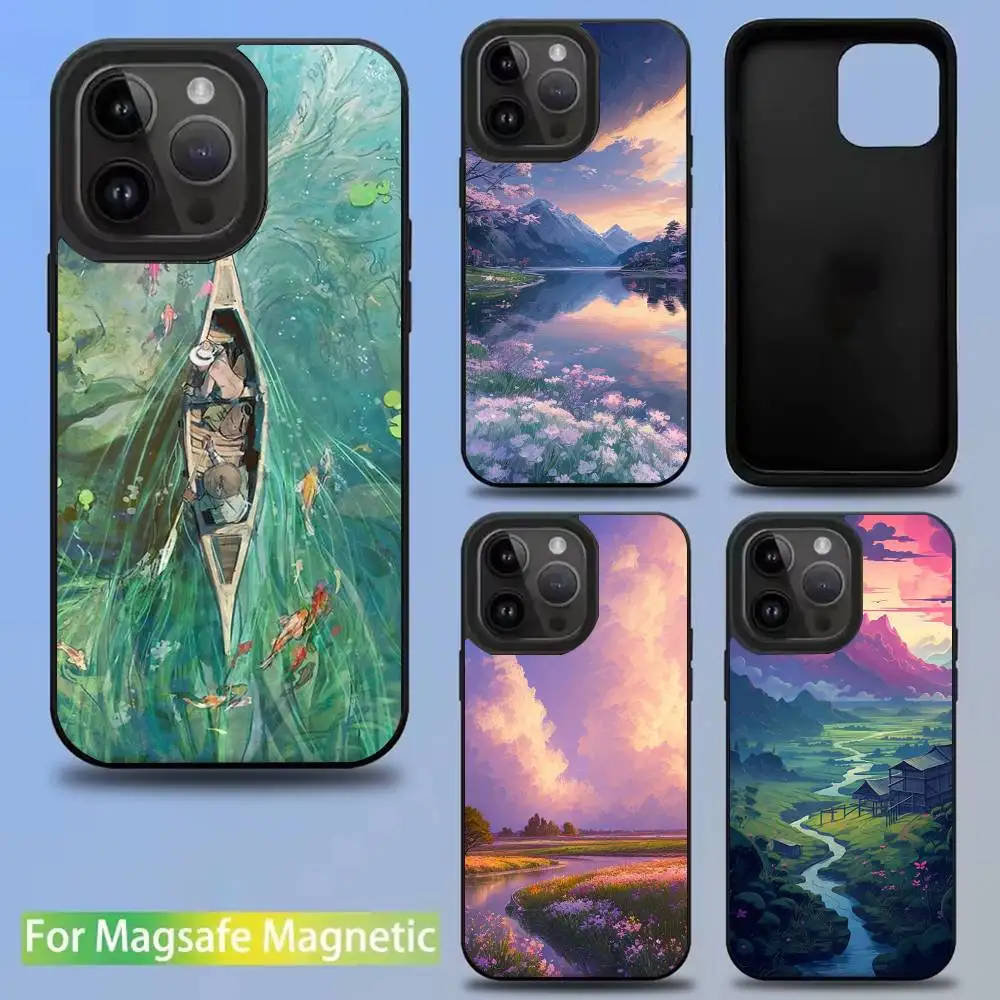 Beautiful River Phone Case For iPhone 16,15,14,13,12,11,Pro,Max,Plus,Mini,SE New Magsafe Magnetic Wireless Charging
Beautiful River Phone Case For iPhone 16,15,14,13,12,11,Pro,Max,Plus,Mini,SE New Magsafe Magnetic Wireless Charging