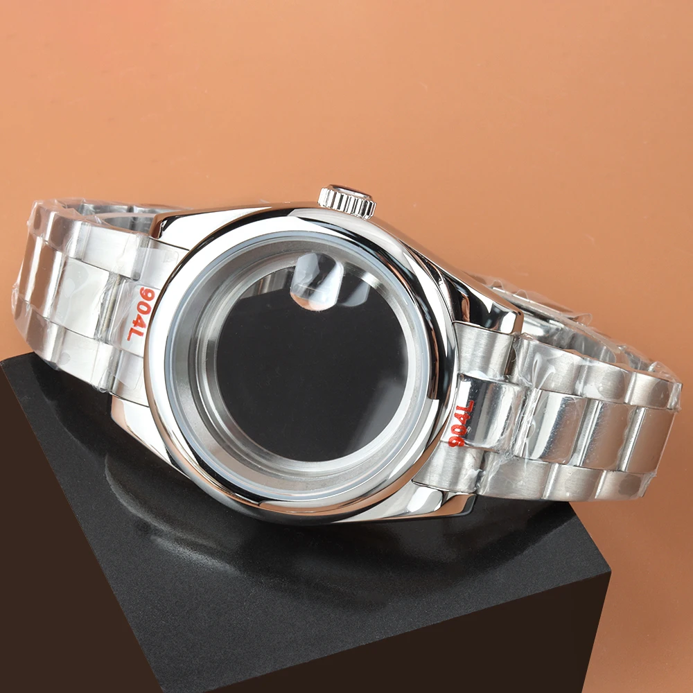 Silver Sapphire Glass 36mm 39mm Luxury Men's Watch Case Watch Parts Fit NH35 NH36 Movement 28.5mm Dial Polish Oyster Bracelet
Silver Sapphire Glass 36mm 39mm Luxury Men's Watch Case Watch Parts Fit NH35 NH36 Movement 28.5mm Dial Polish Oyster Bracelet