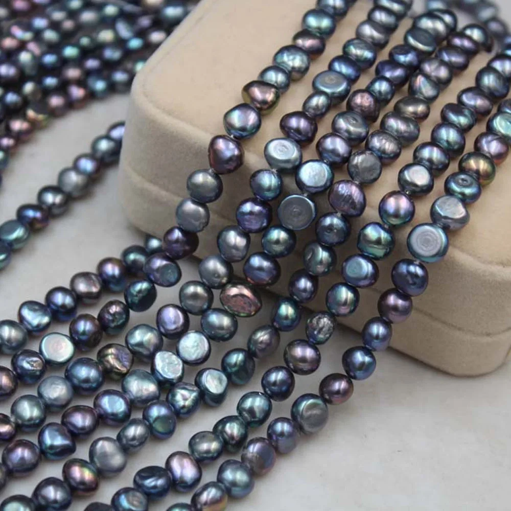 Black Baroque Irregular Shape Beads Natural Freshwater Pearl Loose Beads for Jewelry Making DIY Necklace Bracelet Accessories 
Black Baroque Irregular Shape Beads Natural Freshwater Pearl Loose Beads for Jewelry Making DIY Necklace Bracelet Accessories