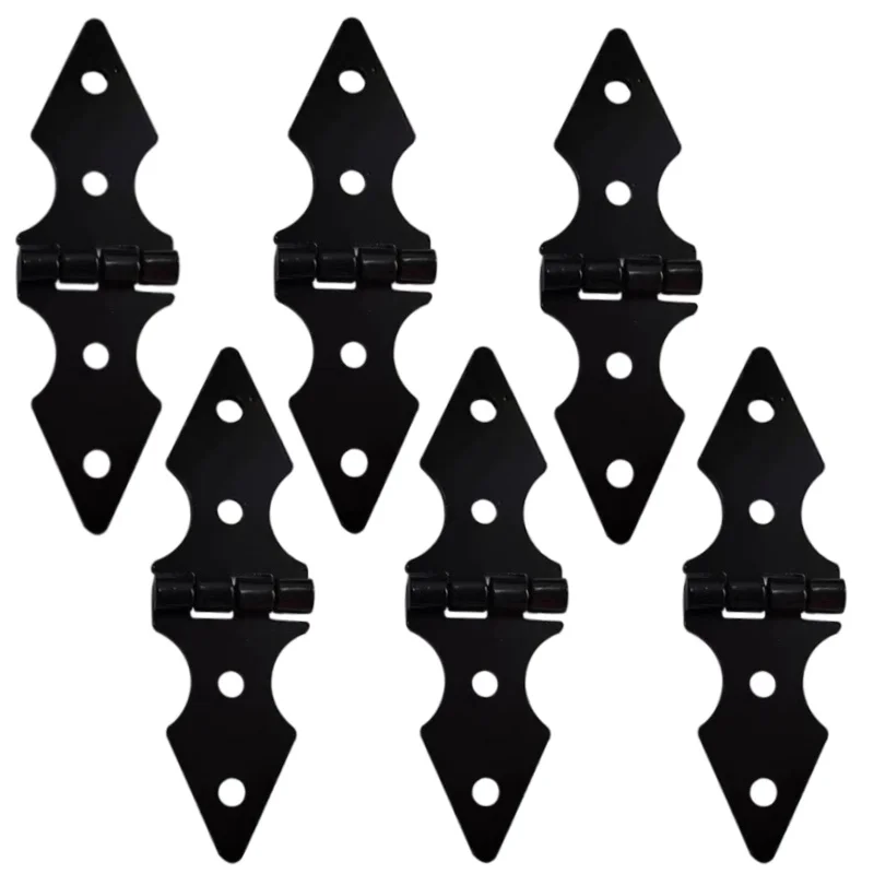 6Pcs Iron Fence Gate Hinge Heavy Duty Garden Door Hinge Replacement Rustproof Polished Finish for Yard Fence Gates Outdoor Use
6Pcs Iron Fence Gate Hinge Heavy Duty Garden Door Hinge Replacement Rustproof Polished Finish for Yard Fence Gates Outdoor Use