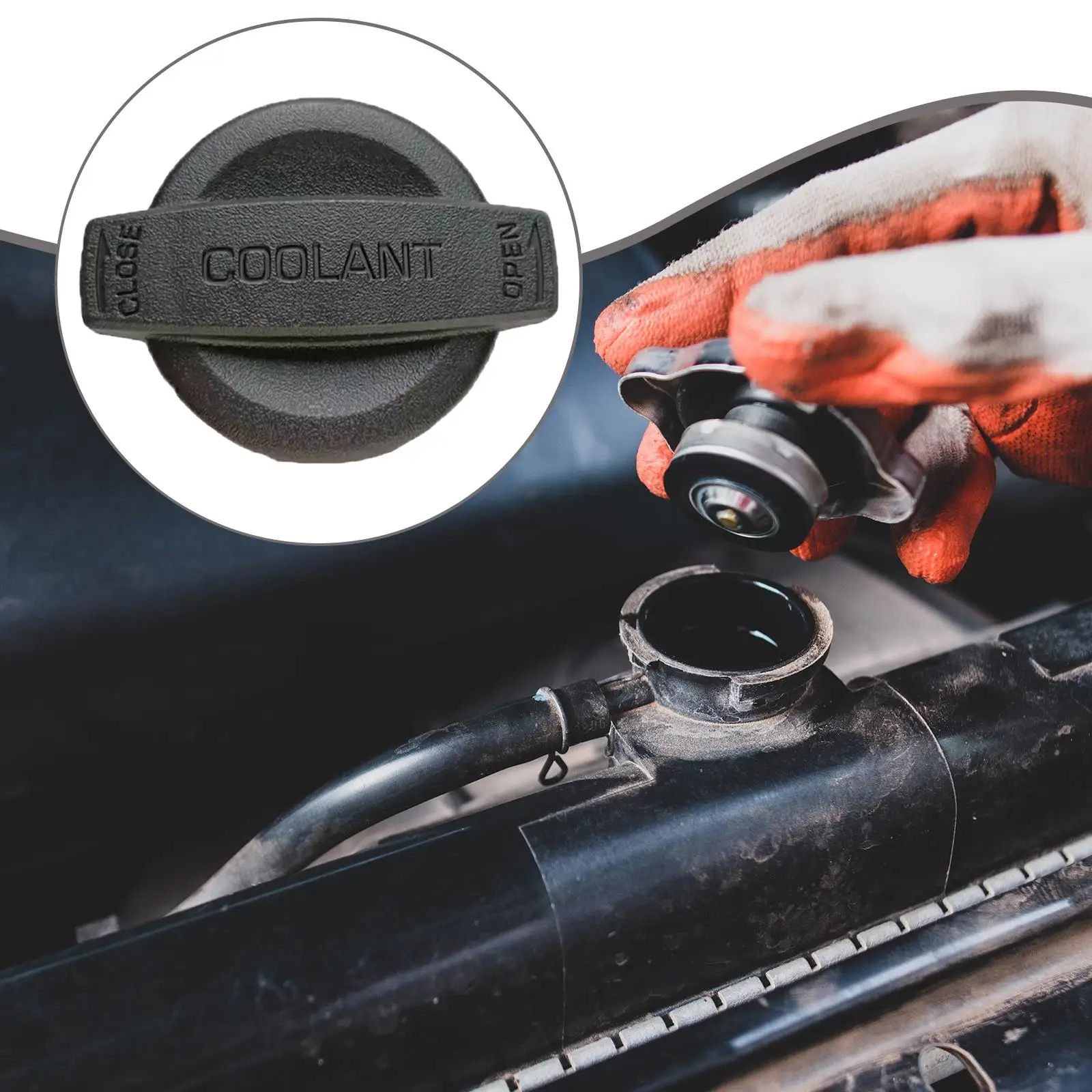 Radiator Coolant Reservoir Cap Accessories 25441-b1000 Fluid Tank Protection
Radiator Coolant Reservoir Cap Accessories 25441-b1000 Fluid Tank Protection