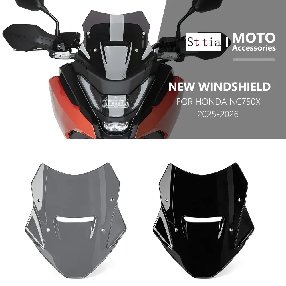 New Motorcycle Accessories Windscreen Windshield For Honda NC 750X NC750X NC 750 X 2025 2026 Wind Shield Screen Protector Parts
New Motorcycle Accessories Windscreen Windshield For Honda NC 750X NC750X NC 750 X 2025 2026 Wind Shield Screen Protector Parts