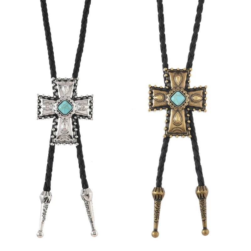 HX6F PU Leather Bolo Tie Chain Necklace Long Gold Plated Design Multipurpose Wear For Office Gatherings Travel Lightweight
HX6F PU Leather Bolo Tie Chain Necklace Long Gold Plated Design Multipurpose Wear For Office Gatherings Travel Lightweight