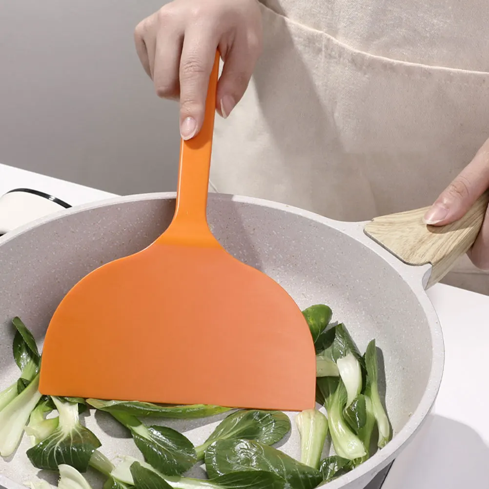 Steak Frying Spatula Nonstick Kitchen Cooking Tool Household Wide Nylon Spatula Portable for Restaurants Hotels Pancakes Fried 
Steak Frying Spatula Nonstick Kitchen Cooking Tool Household Wide Nylon Spatula Portable for Restaurants Hotels Pancakes Fried