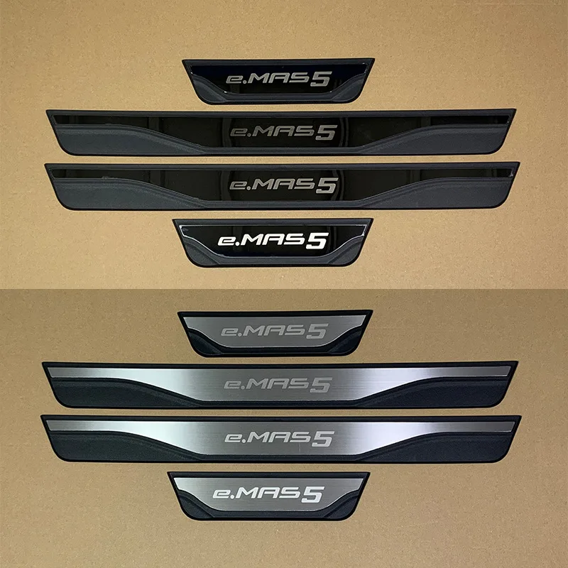 For Proton e.MAS 5 eMAS5 2022-2025 Car Door Sill Cover Kick Scuff Plate Protector Guard Pedal Trim Accessories 4Pcs Silver/Black
For Proton e.MAS 5 eMAS5 2022-2025 Car Door Sill Cover Kick Scuff Plate Protector Guard Pedal Trim Accessories 4Pcs Silver/Black