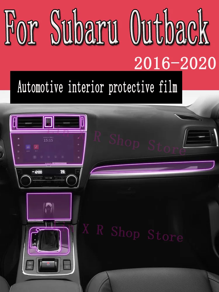 For Subaru Outback 2016-2020 Gearbox Panel Navigation Screen Automotive Interior TPU Protective Film Cover Anti-Scratch Sticker
For Subaru Outback 2016-2020 Gearbox Panel Navigation Screen Automotive Interior TPU Protective Film Cover Anti-Scratch Sticker