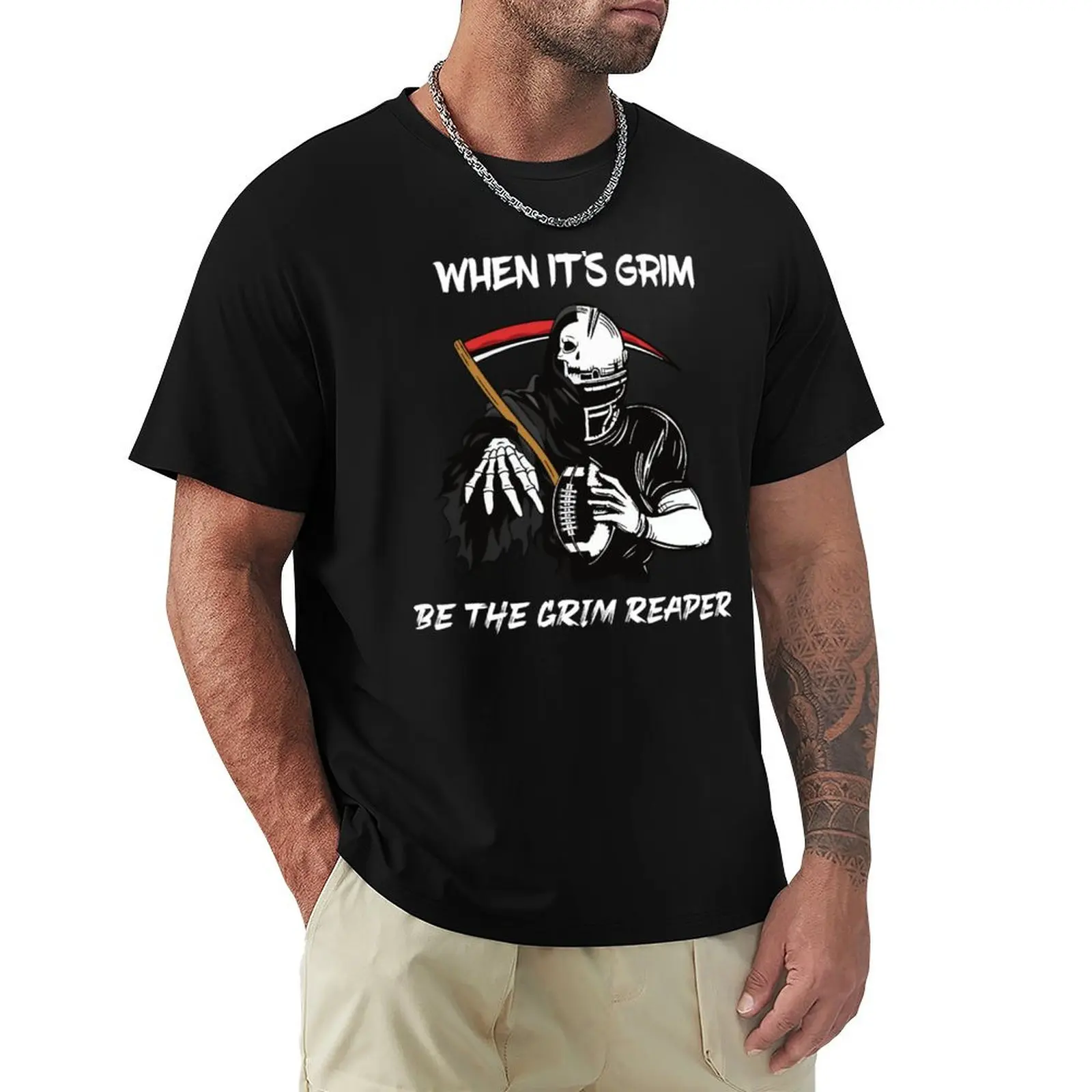 When It_s Grim Be The Grim Reaper Football Adult Men Women T-Shirt T-shirts man Aesthetic clothing workout shirts for men
When It_s Grim Be The Grim Reaper Football Adult Men Women T-Shirt T-shirts man Aesthetic clothing workout shirts for men