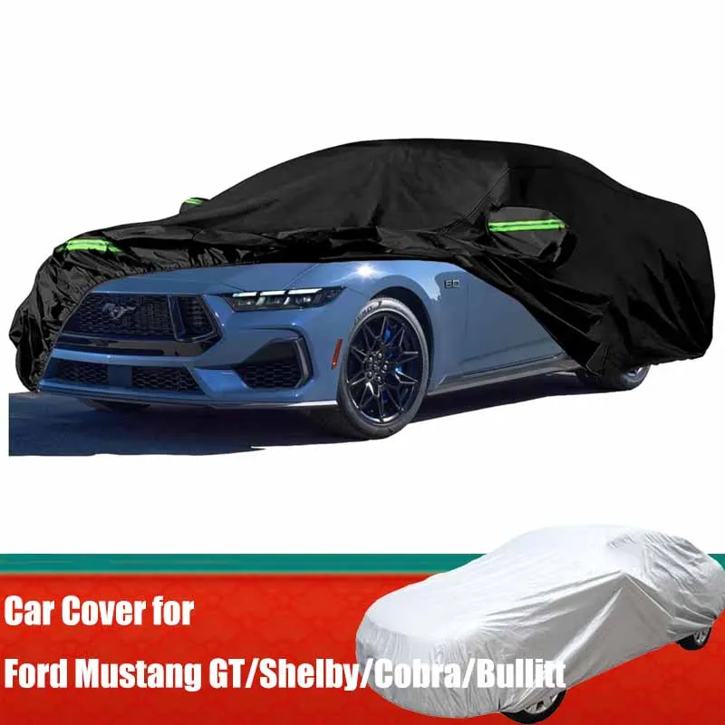 Waterproof Car Cover for 1994-2023 Ford Mustang GT/Shelby/Cobra/Bullitt for Rain Snow Dust Hail Protection Waterproof
Waterproof Car Cover for 1994-2023 Ford Mustang GT/Shelby/Cobra/Bullitt for Rain Snow Dust Hail Protection Waterproof