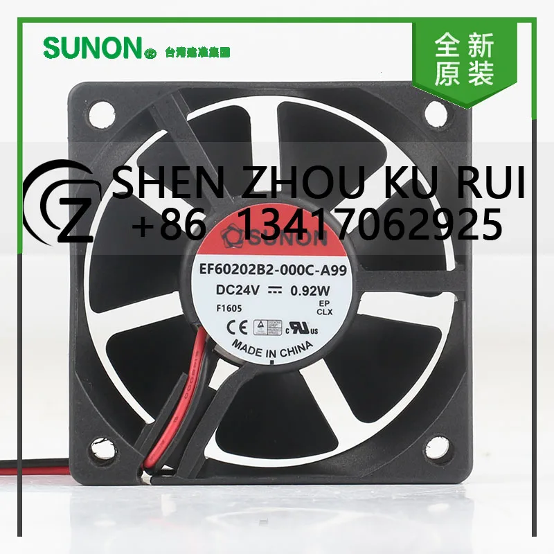 Sunon 5 В 12 В 48 В постоянного тока 24 В 0,92 Вт AC EC 6020 60X60X20 мм 6 см бесшумный инвертор с магнитной подвеской 2-проводной EF60202B2-000C-A99 охлаждающий вентилятор
Sunon 5 В 12 В 48 В постоянного тока 24 В 0,92 Вт AC EC 6020 60X60X20 мм 6 см бесшумный инвертор с магнитной подвеской 2-проводной EF60202B2-000C-A99 охлаждающий вентилятор